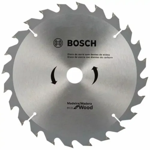 Disco de Serra Circular Bosch Eco D184x24t - 2608644329