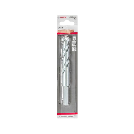 Broca Concreto Bosch 16x150 mm - 2608590089